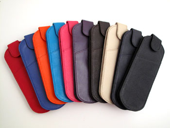 Mens Slim Leather Spec's Case - 6170